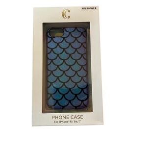 Charming Charlies Iridescent mermaid Scales Phone Case for iPhone 6/6s/7/8